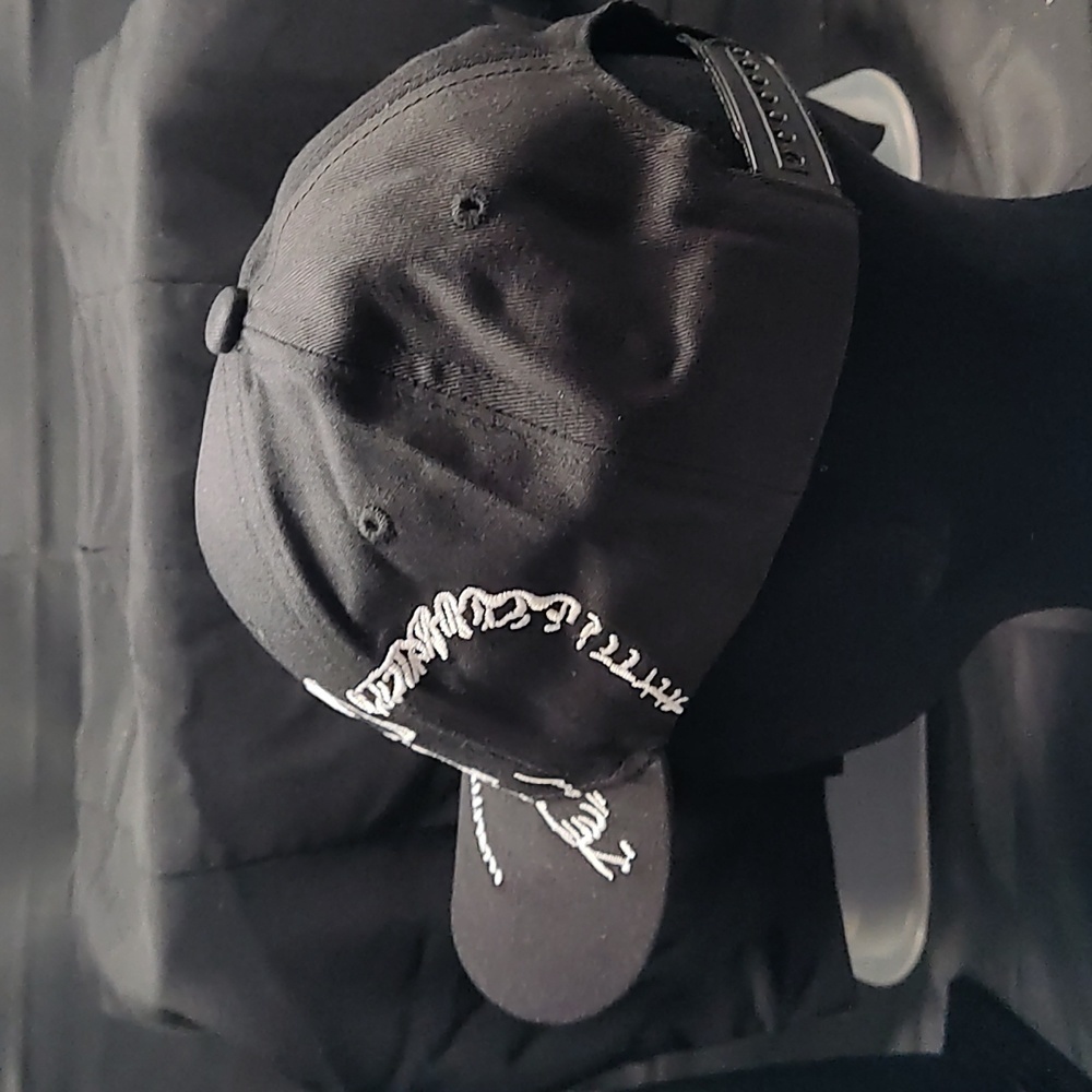 Demon Skull with Horns snap back baseball cap - Picture 2 of 2